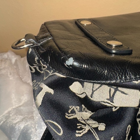 COACH Ashley Horse & Carriage Satchel Handbag w/ Shoulder Strap - Picture 13 of 16